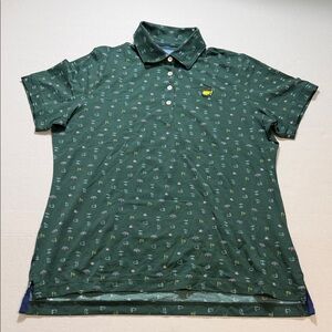 The Masters Magnolia Lane Collection Women’s Short Sleeve All over Print Polo